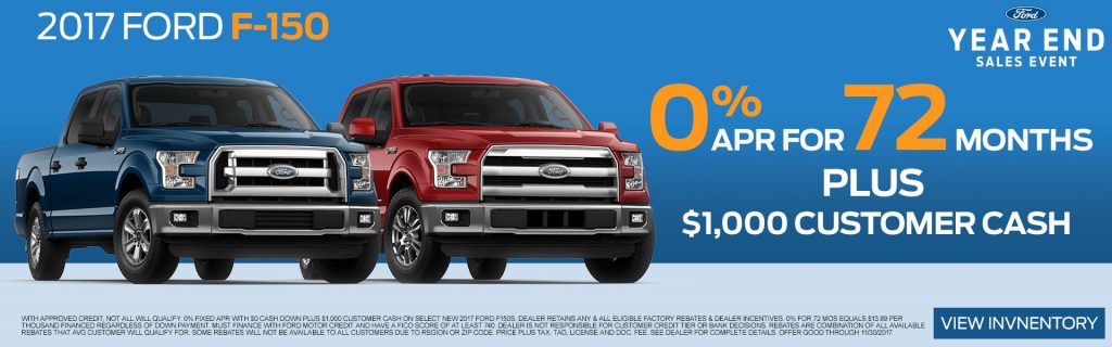 North Carolina Ford Year End Sales Event Hickory