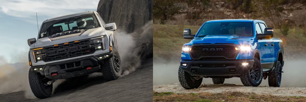 2025 Ford F-150 vs. RAM 1500