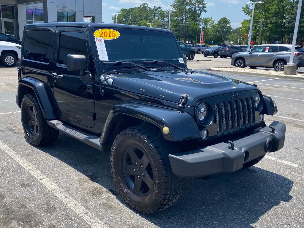 2015 Jeep Wrangler Sahara