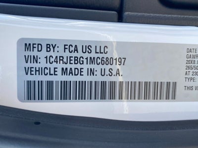 2021 Jeep Grand Cherokee Limited X