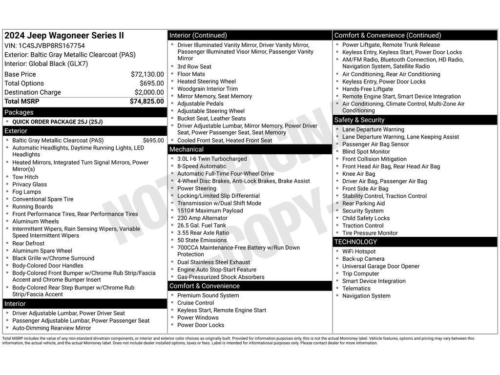 2024 Jeep Wagoneer Series II