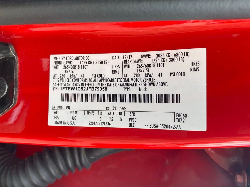 2018 Ford F-150 XLT