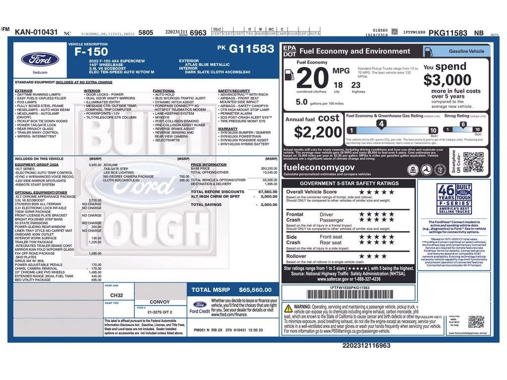 2023 Ford F-150 XLT