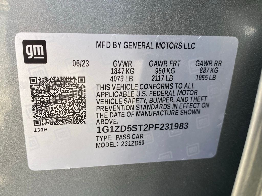 2023 Chevrolet Malibu LT 1LT