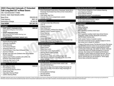 2022 Chevrolet Colorado 2WD LT