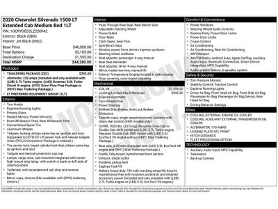 2020 Chevrolet Silverado LT