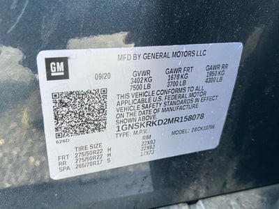 2021 Chevrolet Tahoe RST