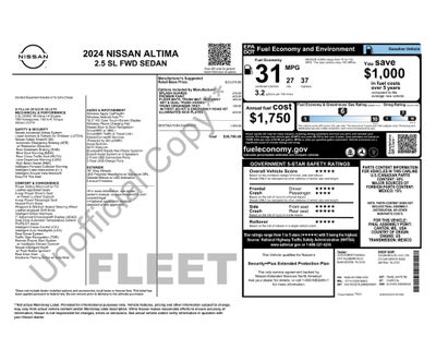 2024 Nissan Altima 2.5 SL