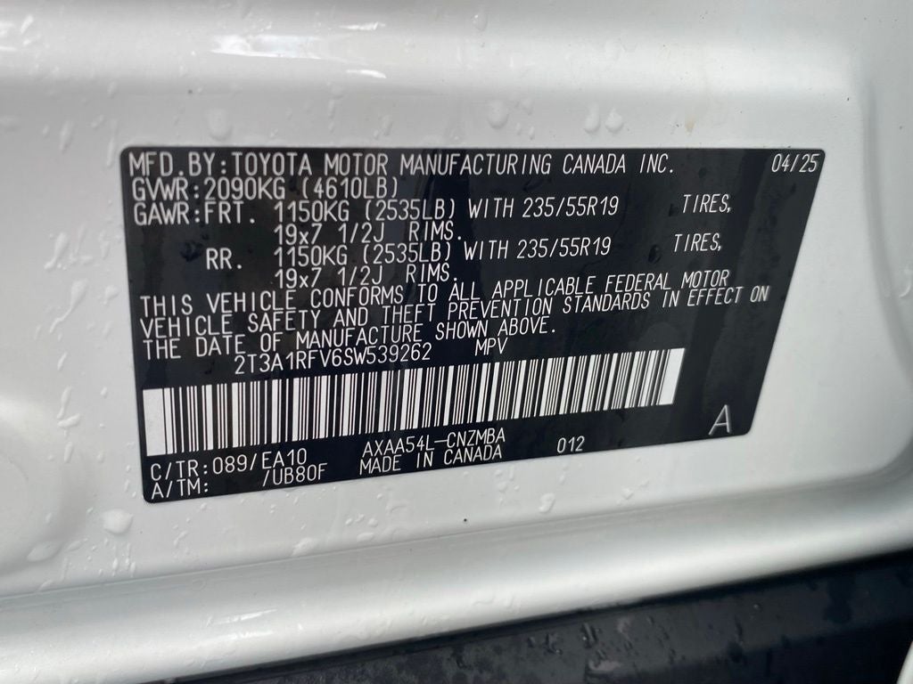 2025 Toyota RAV4 XLE Premium