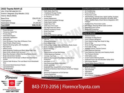 2022 Toyota RAV4 LE