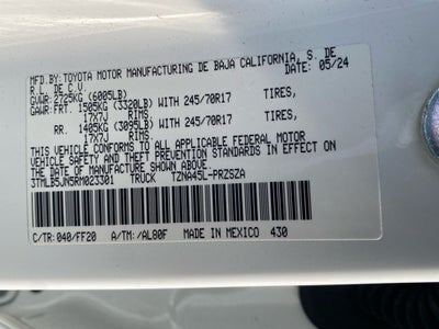 2024 Toyota Tacoma SR5