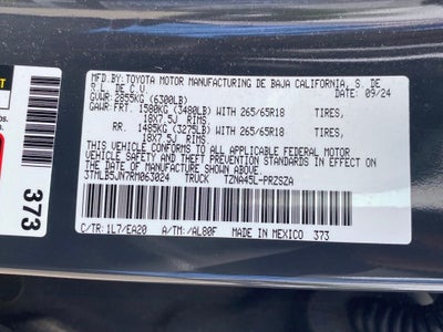 2024 Toyota Tacoma TRD Sport