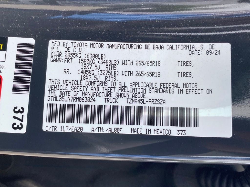 2024 Toyota Tacoma TRD Sport