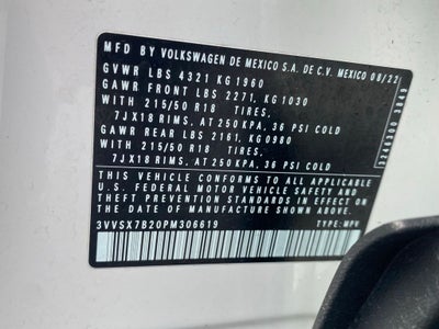 2023 Volkswagen Taos 1.5T SE