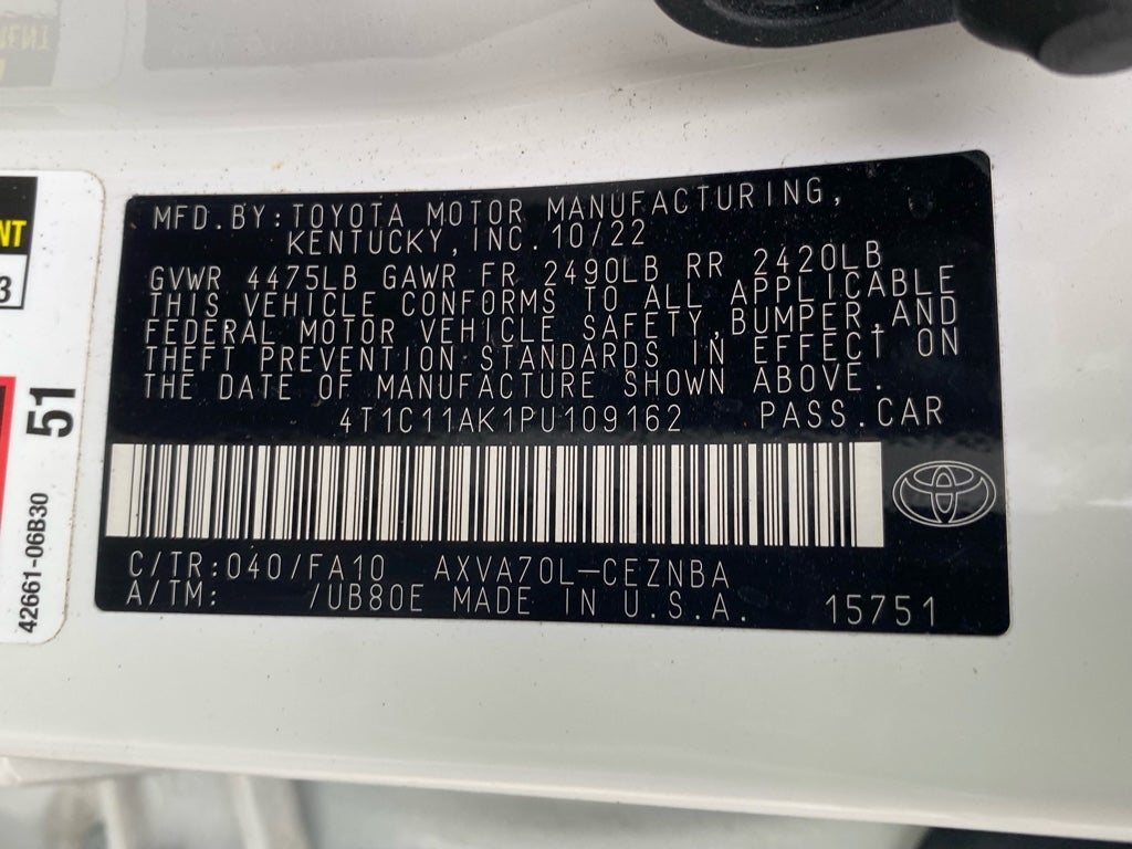 2023 Toyota Camry LE