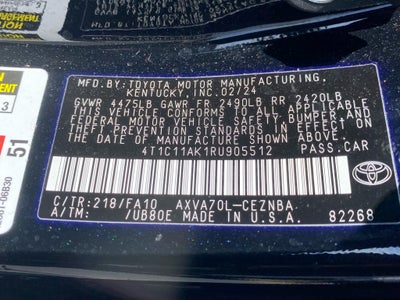 2024 Toyota Camry LE