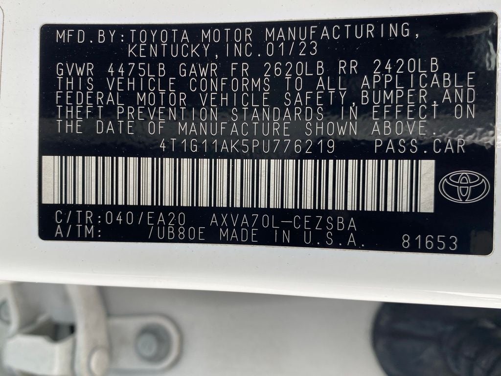 2023 Toyota Camry SE