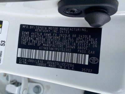 2023 Toyota Camry XSE