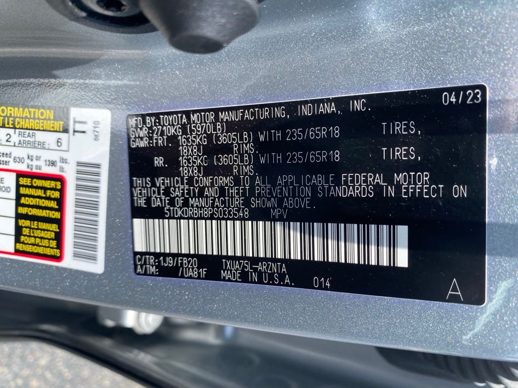 2023 Toyota Highlander LE