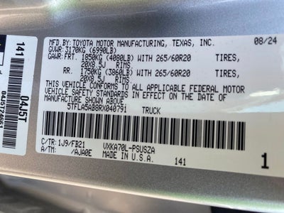2024 Toyota Tundra SR5