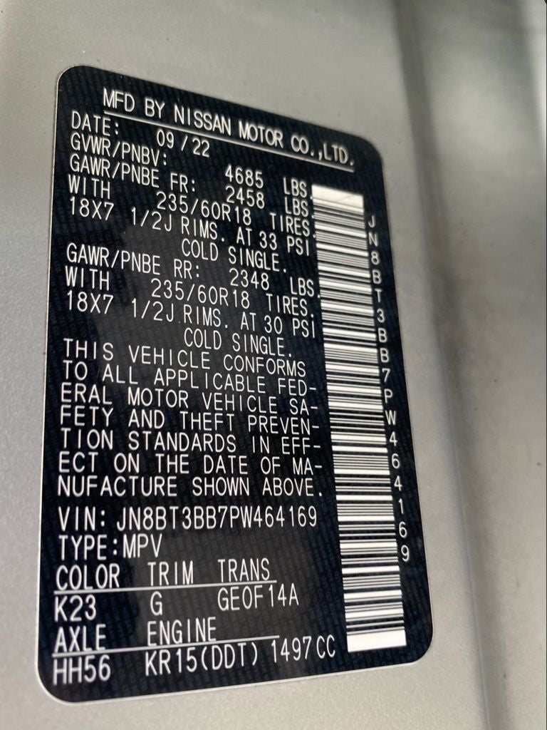 2023 Nissan Rogue SV