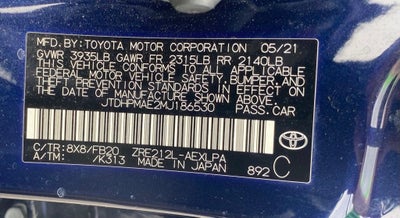 2021 Toyota Corolla LE