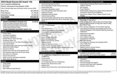 2024 Buick Encore GX Avenir