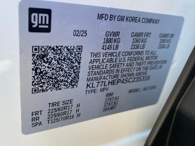 2025 Chevrolet Trax LT