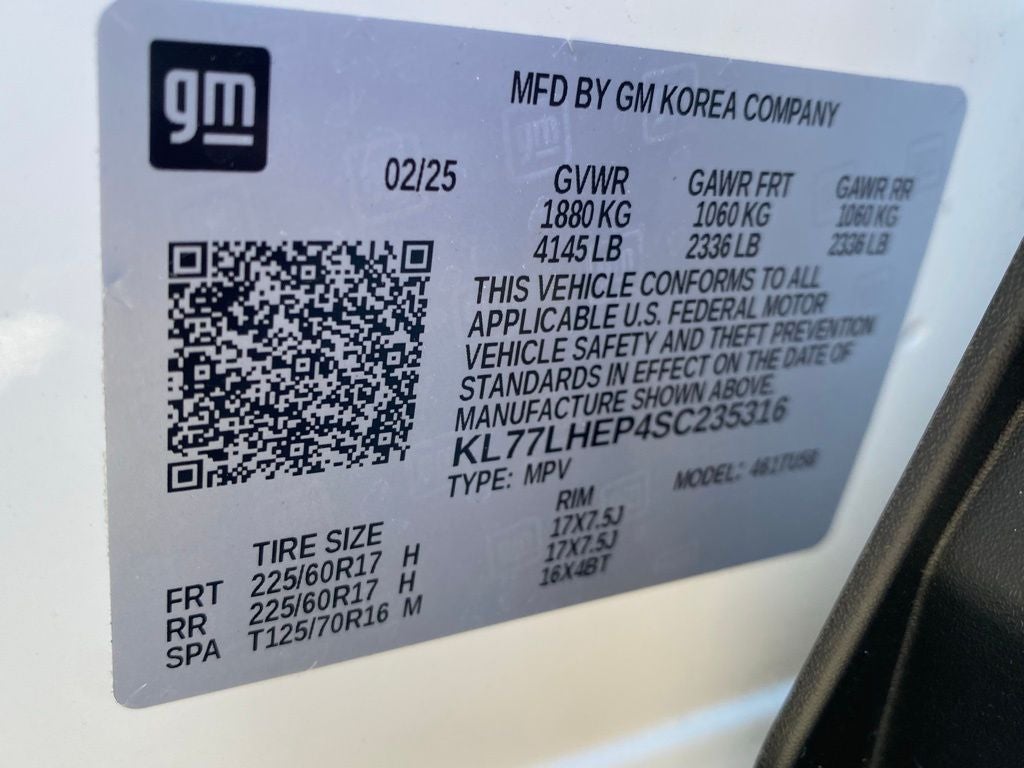 2025 Chevrolet Trax LT