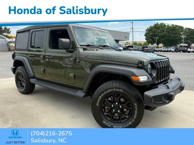 2022 Jeep Wrangler Unlimited Willys