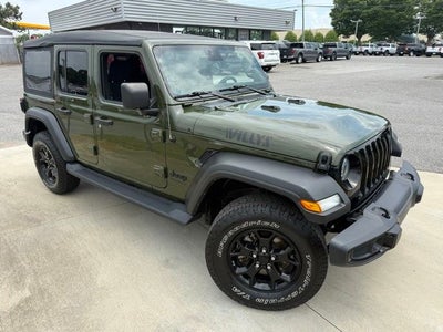 2022 Jeep Wrangler Unlimited Willys