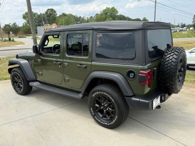 2022 Jeep Wrangler Unlimited Willys