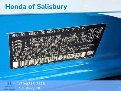 2026 Honda HR-V Sport