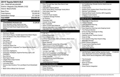 2019 Toyota RAV4 XLE