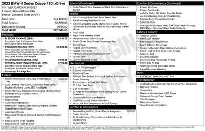 2023 BMW 4 Series 430i xDrive