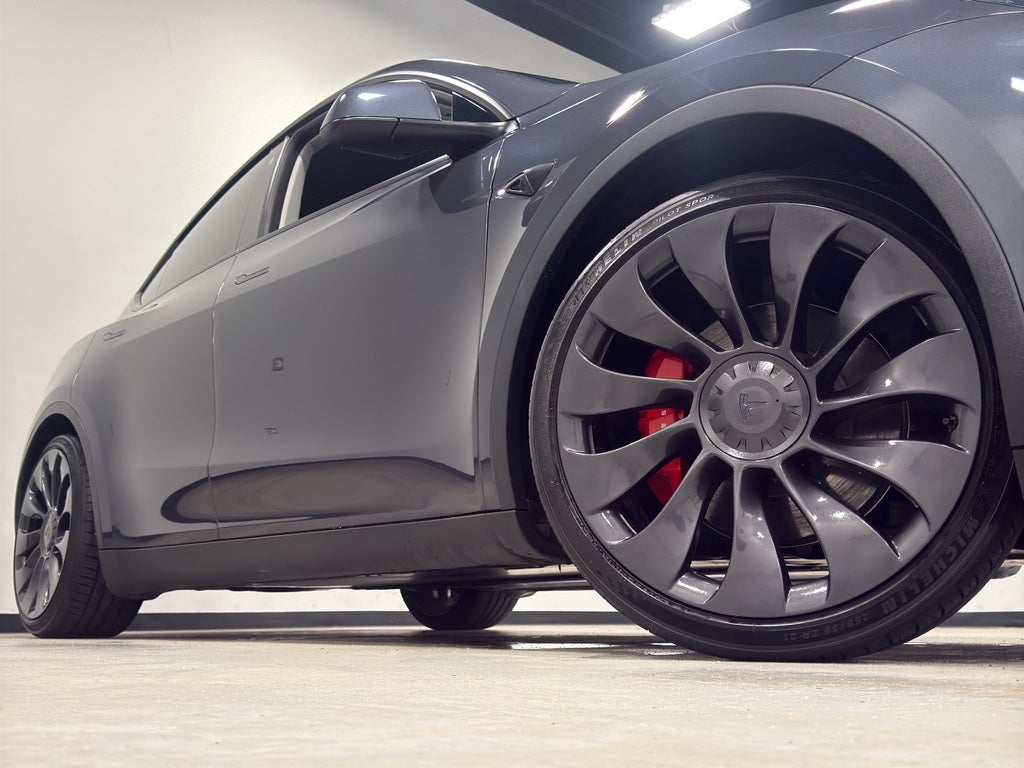 Used 2023 Tesla Model Y Performance with VIN 7SAYGDEF9PF641357 for sale in Hickory, NC