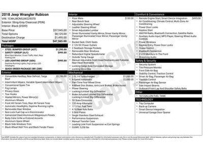 2018 Jeep Wrangler Rubicon