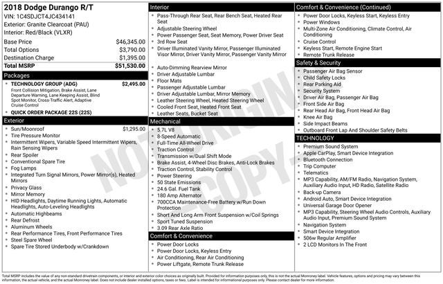 2018 Dodge Durango R/T