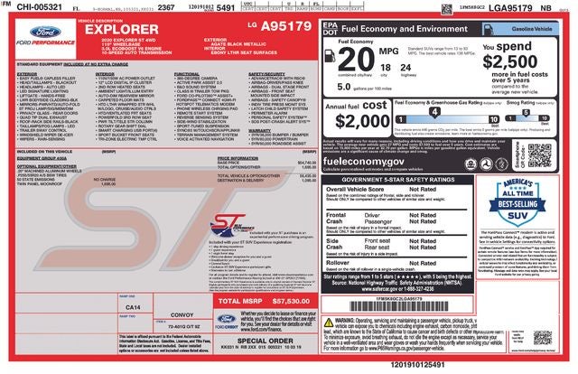 2020 Ford Explorer ST