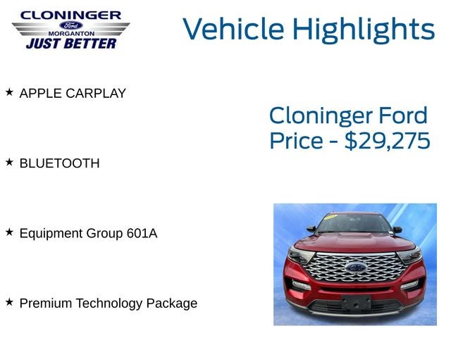 2021 Ford Explorer Platinum