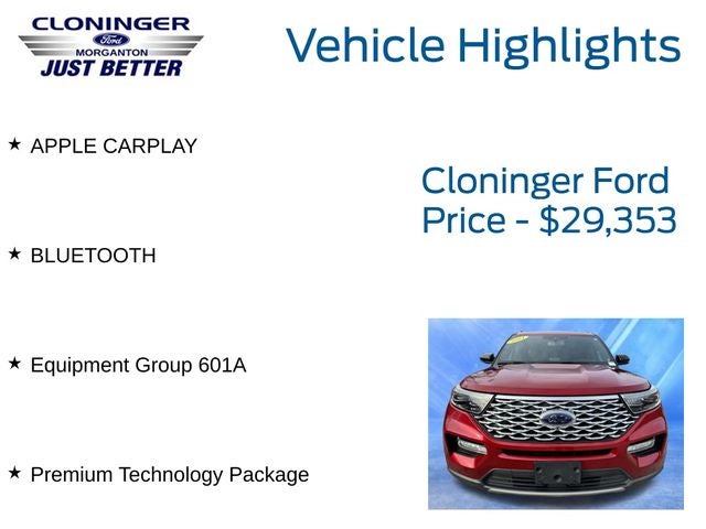 2021 Ford Explorer Platinum