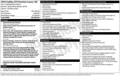 2023 Cadillac XT5 Premium Luxury