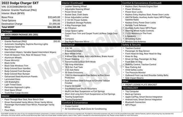 2022 Dodge Charger SXT
