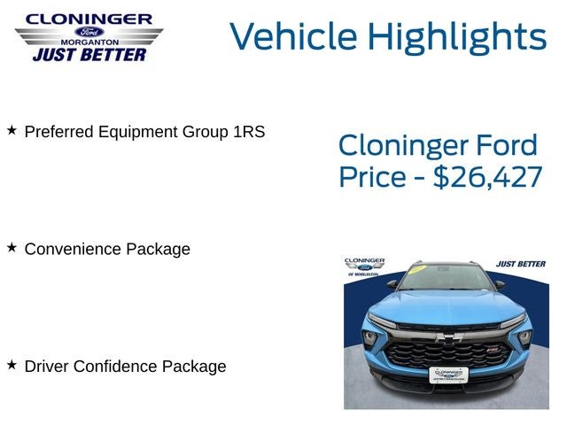 2025 Chevrolet TrailBlazer RS