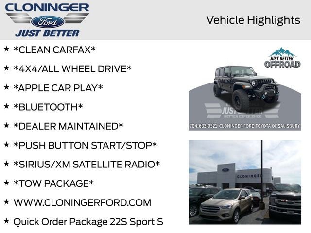 2022 Jeep Wrangler Unlimited Sport S