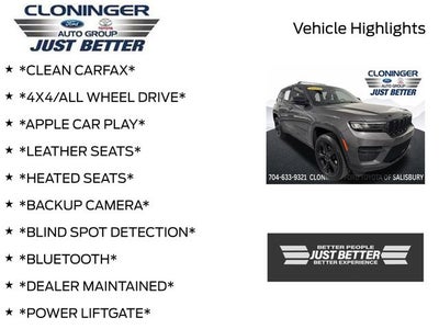 2023 Jeep Grand Cherokee Altitude X