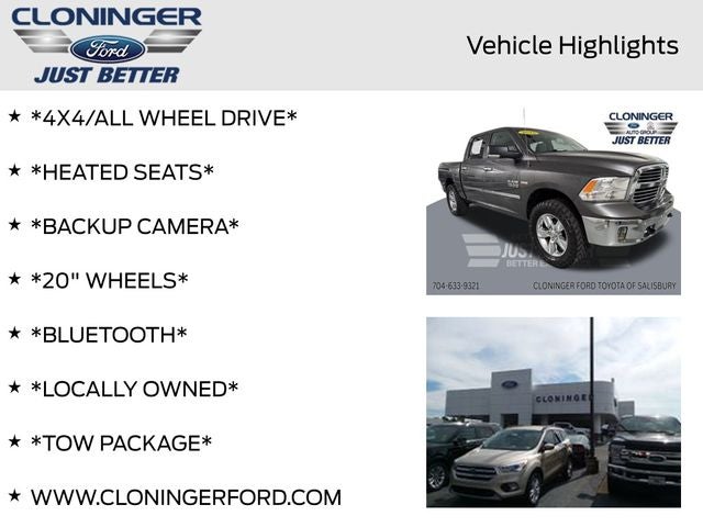 2015 RAM 1500 Big Horn