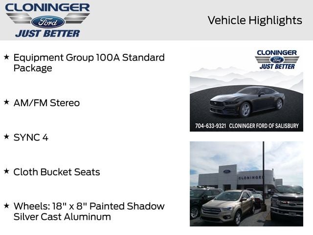 2026 Ford Mustang EcoBoost