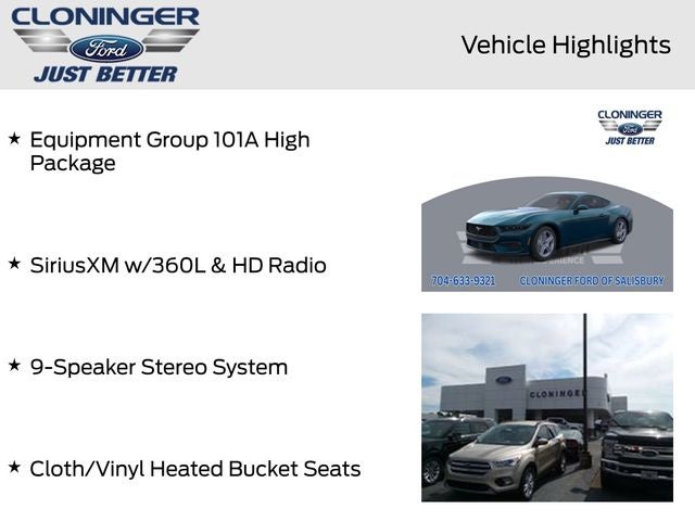 2026 Ford Mustang EcoBoost