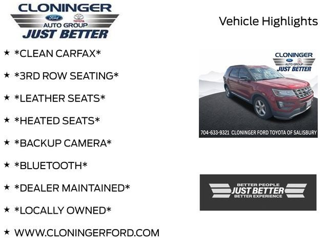 2016 Ford Explorer XLT